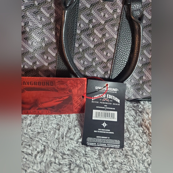 Sprayground 3am Thunderclap Pyramid Mini Duffle - Picture 9 of 13